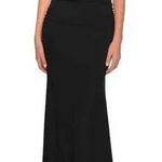 La Femme 29358 Black Off the Shoulder Back Cut Out Jersey Gown 8 Photo 0