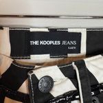 The Kooples  Black And White Striped Slim Fit Jeans Photo 2