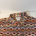 Ariat  Fitted Western Shirt Aztec Geometric w/ Snaps long sleeve Women’s Large Photo 7