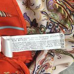 ZARA Multicolor long sleeve Paisley button-down shirt sz L Photo 9