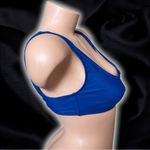 J.Crew  Blue Square Neck Classic Casual Sporty Athletic Bikini Swimsuit Top Photo 2