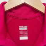 Nike  Pro Pink Quarter Zip Pullover Shirt Sz L Photo 1
