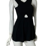 MINKPINK black sleeveless cut out bodycon mini dress indie sleaze Photo 0