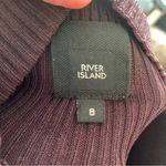 River Island ☀️  purple cropped ribbed long sleeve Photo 1