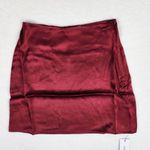 Rumored Womens Kerrigan Mini Skirt Size 2 Merlot Red NWT Photo 3