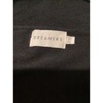 Dreamers  Black Open Front Cardigan Cotton Blend Long Sleeve M Photo 3