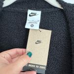 Nike  Phoenix NWT Knit Cardigan Sweater Womens Size Small Black  Allover Swoosh Photo 5