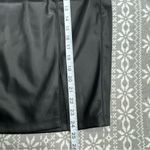 NWT Stitch Fix Liverpool Faux Leather Skirt Pencil Side Slit Black Size 18W Photo 9