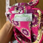 Vera Bradley Lovely Zip Wristlet Wallet Clutch Very Berry Paisley Pink Green Purple Photo 4