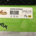 Sam Edelman  Agustine Platform Sandals Lemon Zest Multicolor Leather NEW Photo 6