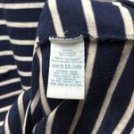 Boden navy striped dress boat neck size 8 Blue Photo 3