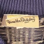 Diane Von Furstenberg Vintage Diane‎ Von Furstenberg Womens Green White Sweater Vest Medium Photo 2