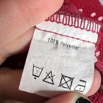 Rellipop Polka Dot Wrap Dress Flowy Ruffle Trim Red and White Small Size undefined Photo 6