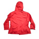 Coach  Women’s Rain Jacket Hooded Coat Red Large Photo 4