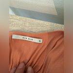 Aila Blue  Carlyle Dress Blush Tie Front Sleeveless Size XS *READ SPOT Photo 8