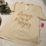 Simply Southern  NWT living on a prayer tee shirt Photo 0