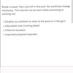 PINK - Victoria's Secret PINK Victoria’s Secret Gym to Swim Shorts Photo 4