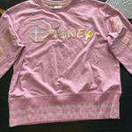 Disney EARidescent Collection 50th Anniversary Sweatshirt Pink Size X-Small EUC Photo 1