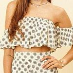 Cleobella  Thames Pattern Crop Top Photo 1
