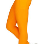 Peloton  Cadent High Rise Pocket Leggings M Orange Photo 0
