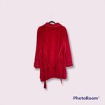 Frederick's of Hollywood  Plush Red Bath Robe Photo 1
