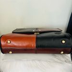 Patricia Nash Yoeky Top Handle Vintage Colorblock Leather Crossbody Bag, NWT Photo 9