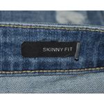 Judy Blue Distressed Ankle Skinny Fit Blue Jeans Size 9/29 Split Raw Hems Casual Photo 10