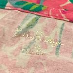 Lilly Pulitzer 🔵 SALE 3/$25 Breast Cancer Ribbon Blue Floral Long Sleeve Top XS Photo 4