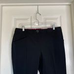 Ted Baker  Black Dress Pants Tapered Pleated Professional Office Business Large Photo 2