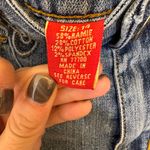 American Blues Embroidered Jeans 14 Straight Leg Mid Rise Boho Y2K Scroll Denim Blue Photo 4