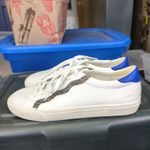 Madewell  Sidewalk White Leather Sneakers Low‎ Top Women's 11 Men's 9.5 Shoes Photo 3
