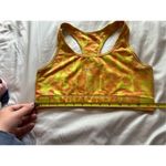 Nike  Yellow & Orange Sports Bra Woman’s Medium- See Description Photo 5