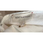 Rentrayage Gospel Brunch Pleated Silk Blend Shift Dress Size 10 Photo 7