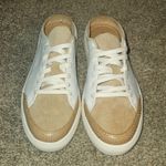 Leather and Suede Kanaas Slip on Sneaker White Size 6.5 Photo 0