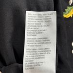 Du Jour Embroidered Bomber Jacket Womens S Black Floral Boho Festival Streetwear Photo 7