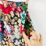 Johnny Was 100% silk floral pajama set NWT Photo 3