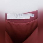 ASTR  The Label Satin Cowl Neck Tank Top Camisole Blouse Photo 4