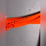 Karlie Kloss Adidas Orange Quarter Zip .Size M Photo 3