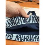 Gymshark Racerback Sports Bra Women's Size S Blue Logo Performance Dry Moisture Photo 6