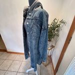Thrill long Denim Hooded Jacket for Women Size M Photo 6