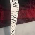 Pendleton Women's Plaid 100% Cotton Red Black Check Flannel Shirt XL Super Soft Photo 4