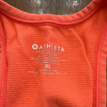 Athleta Women's Bright Orange Racerback Tank Top XS Photo 4