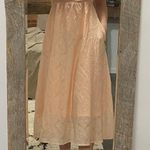 O.P.T Pink Palm Leaf River Midi Dress Photo 1