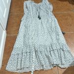 Ulla Johnson  Anja Ruffle Dress Porcelain Floral Print Ruffle Sleeve Dress size 4 Photo 9