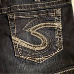 Silver Jeans Silver Jean‎ Co Women's Shorts Marti Style Size 30 Dark Wash Embroidered Concert Photo 5