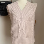 Pistola  Beige Kiran V-Neck Sweater Vest, Size Small Photo 0