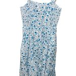 Draper James Floral Blue and White Summer Dress Photo 6