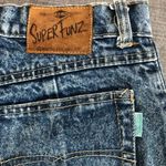 Super Funz Vintage 80s 90s Blue Wide Leg Jeans Plus Size 14 Photo 4