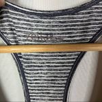 Zella  Gray Tech Stripe Racerback Long Line Athletic Tank Top M Photo 49