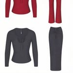 SKIMS  Gray Soft Skirt Photo 2